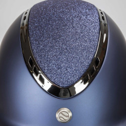 EQ3 Pardus Smooth Top Reithelm mit Verstellrad Back on Track Glitzerndes Blau EQ3 Pardus Smooth Top Reithelm mit Verstellrad Back on Track Glitzerndes Blau