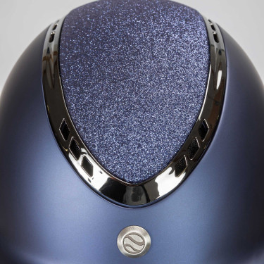 EQ3 Pardus Smooth Top Reithelm mit Verstellrad Back on Track Glitzerndes Blau EQ3 Pardus Smooth Top Reithelm mit Verstellrad Back on Track Glitzerndes Blau