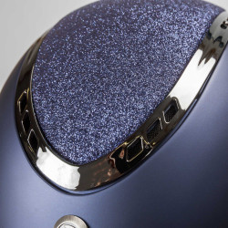 EQ3 Pardus Smooth Top Reithelm mit Verstellrad Back on Track Glitzerndes Blau EQ3 Pardus Smooth Top Reithelm mit Verstellrad Back on Track Glitzerndes Blau