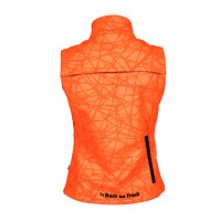 Warnweste Back on Track Damen Flash Orange Warnweste Back on Track Damen Flash Orange