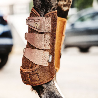 Arbeitsgamaschen Airflow Back on Track Braun Arbeitsgamaschen Airflow Back on Track Braun