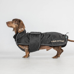 Langer Hundemantel Back on Track Buddy Schwarz