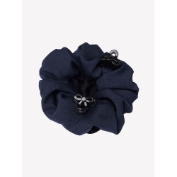 Chouchou LeMieux mit Crystal Hair Net Marine / Schwarz Blau