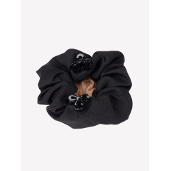 Chouchou LeMieux mit Crystal Hair Net Schwarz / Blond