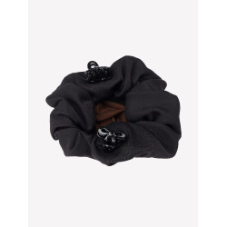Chouchou LeMieux mit Crystal Hair Net Schwarz / Braun
