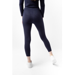Thermo-Leggings Horze Tess Polarblau Marineblau