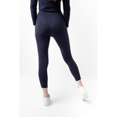 Thermo-Leggings Horze Tess Polarblau Marineblau