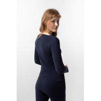 Thermo-Unterwäscheshirt Horze Tess Polarblau Marineblau