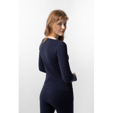 Thermo-Unterwäscheshirt Horze Tess Polarblau Marineblau