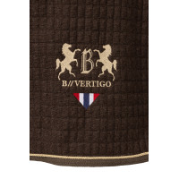 Abschwitzdecke B Vertigo High Altitude aus Wollmischung Braun Schlamm Beige