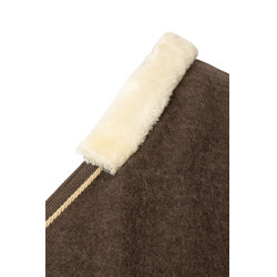 Abschwitzdecke B Vertigo High Altitude aus Wollmischung Braun Schlamm Beige