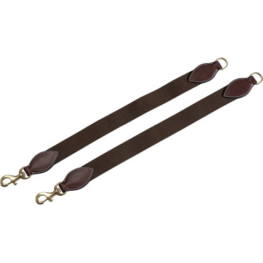 Gummibänder für Martingal Eric Thomas Pro Havanna / Braun Gummibänder für Martingal Eric Thomas Pro Havanna / Braun