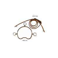 Leder-Chifney-Zaumzeug Lakota Braun