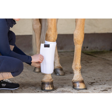 Unterbandage Covalliero Kerbl Weiß Weiß