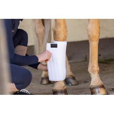 Unterbandage Covalliero Kerbl Weiß Weiß