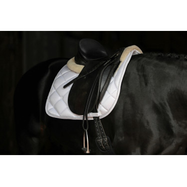 Satteldecke Empara Covalliero Weiß Wei&szlig;