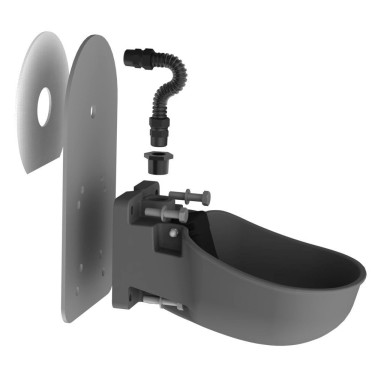 Anpassungsplatte für den Weidebehälter Kerbl Metall