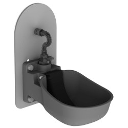 Anpassungsplatte für den Weidebehälter Kerbl Metall