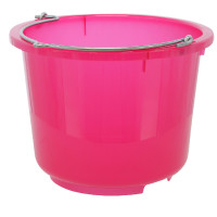 Eimer für den Stall 12l Kerbl Rosa transparent