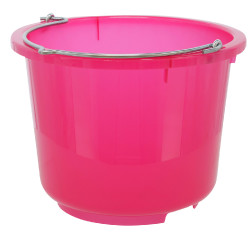 Eimer für den Stall 12l Kerbl Rosa transparent Eimer für den Stall 12l Kerbl Rosa transparent