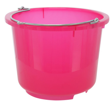 Eimer für den Stall 12l Kerbl Rosa transparent Eimer für den Stall 12l Kerbl Rosa transparent