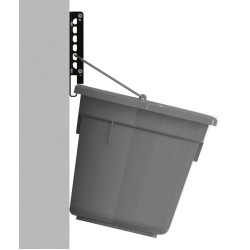 Soporte mural bloqueante FlatBack Schwarz