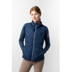 Steppweste Reitsport B Vertigo Cordelia Meerestitan Marineblau