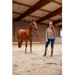 Steppweste Reitsport B Vertigo Cordelia Braun Schlamm Beige