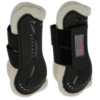 TecAir Gamaschen Covalliero Kunstfell Schwarz