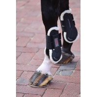 TecAir Gamaschen Covalliero Kunstfell Schwarz