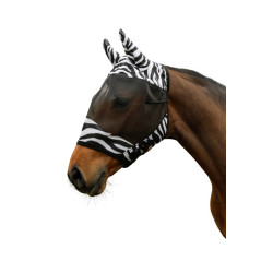 Schutzmaske gegen Fliegen Zebra mit Ohrenschutz Covalliero Schutzmaske gegen Fliegen Zebra mit Ohrenschutz Covalliero