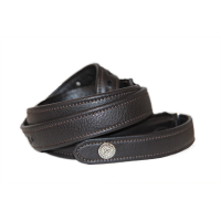 Breite Steigbügelriemen Flags & Cup Schwarz