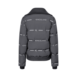 Reflektierende Damen-Daunenjacke Kingsland KLVarsin Schmiedeeisengrau