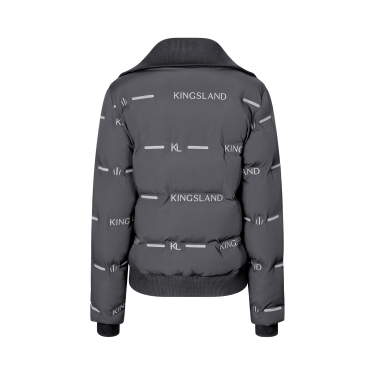 Reflektierende Damen-Daunenjacke Kingsland KLVarsin Schmiedeeisengrau
