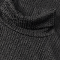 Gestrickter Damen-Rollkragenpullover Kingsland KLVikula Schwarz Gestrickter Damen-Rollkragenpullover Kingsland KLVikula Schwarz