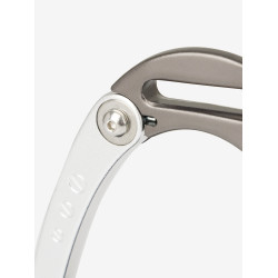 LeMieux Vector Balance Steigbügel Kohlenstoff / Silber Grau