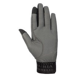 Livigno HKM Handschuhe Schwarz / Grau
