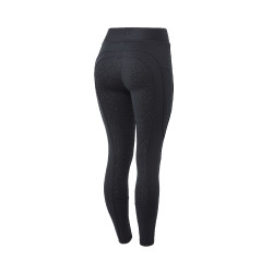 Horze Winter Reitleggings Active mit Vollbesatz Grip und Handytasche für Damen