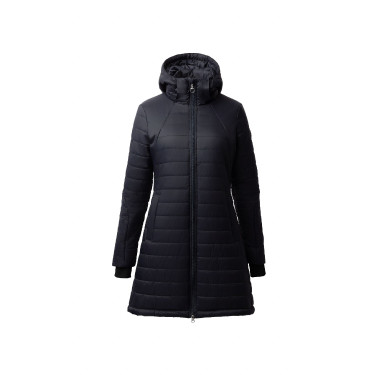 Lange Daunenjacke Horze Charlotte Damen Dunkelmarineblau Lange Daunenjacke Horze Charlotte Damen Dunkelmarineblau