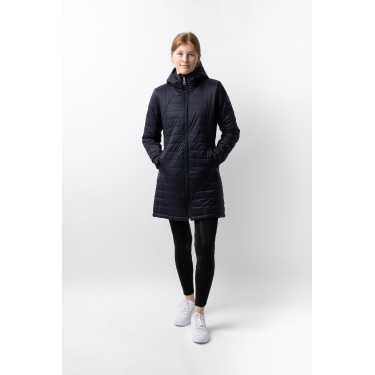 Lange Daunenjacke Horze Charlotte Damen Dunkelmarineblau Lange Daunenjacke Horze Charlotte Damen Dunkelmarineblau