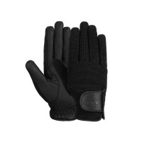 Reithandschuhe Damen Horze Mayla Winter Schwarz Reithandschuhe Damen Horze Mayla Winter Schwarz