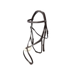 Zaumzeug Monterrey mexikanisches Reithalfter Horze Cognac Braun Zaumzeug Monterrey mexikanisches Reithalfter Horze Cognac Braun