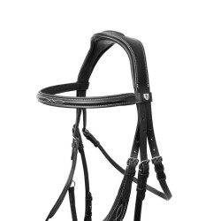 Zaumzeug Monterrey mexikanisches Reithalfter Horze Schwarz
