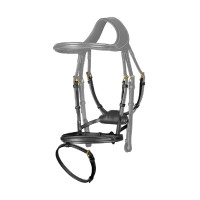 Nasenriemen für Trense Difference D Collection by Dy'on Schwarz