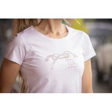 T-Shirt Pénélope Iconic Strass T-Shirt Pénélope Iconic Strass
