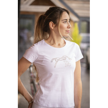 T-Shirt Pénélope Iconic Strass T-Shirt Pénélope Iconic Strass