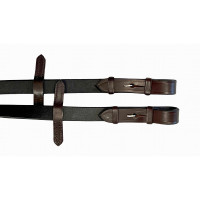 Gummizügel T de T orange Dunkles Havanna Braun Gummizügel T de T orange Dunkles Havanna Braun