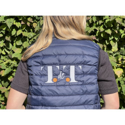 Ärmellose Daunenweste T de T