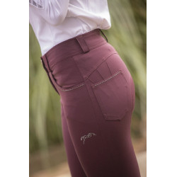 Damenhose Pénélope Fun Stone Pflaume Lila Damenhose Pénélope Fun Stone Pflaume Lila