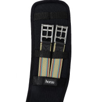 Dressurgurt Horze vorgeformt mit Memory-Schaum Cavendish Schwarz